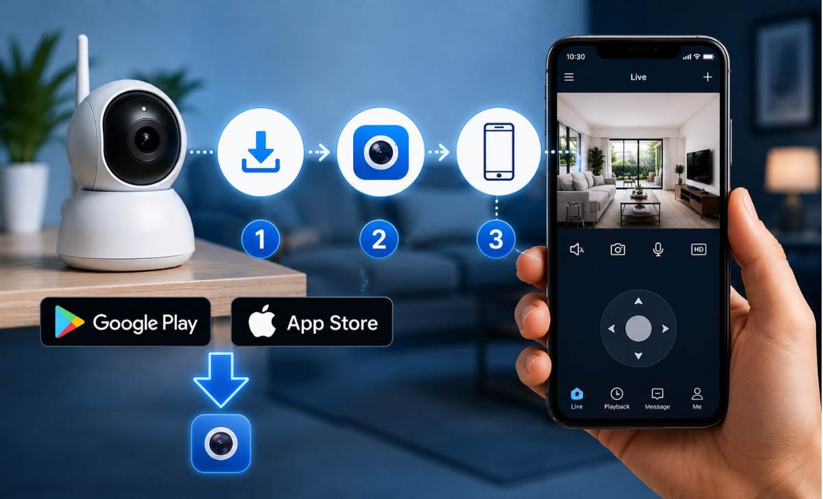 Cách Cài App Xem Camera Trên Điện Thoại