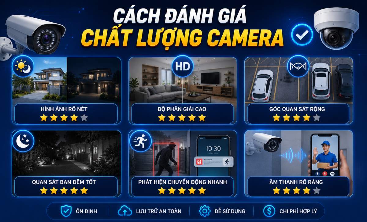 Cách Đánh Giá Chất Lượng Camera