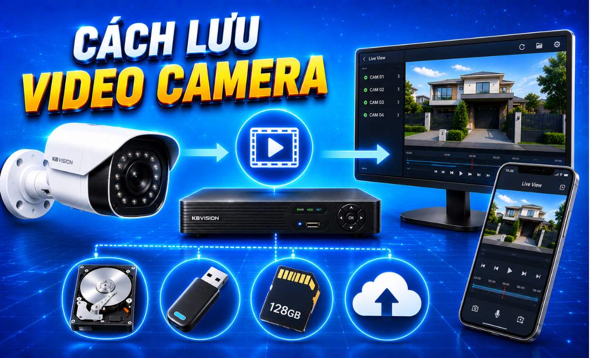 Cách Lưu Video Camera: Điện Thoại, Máy Tính Và USB