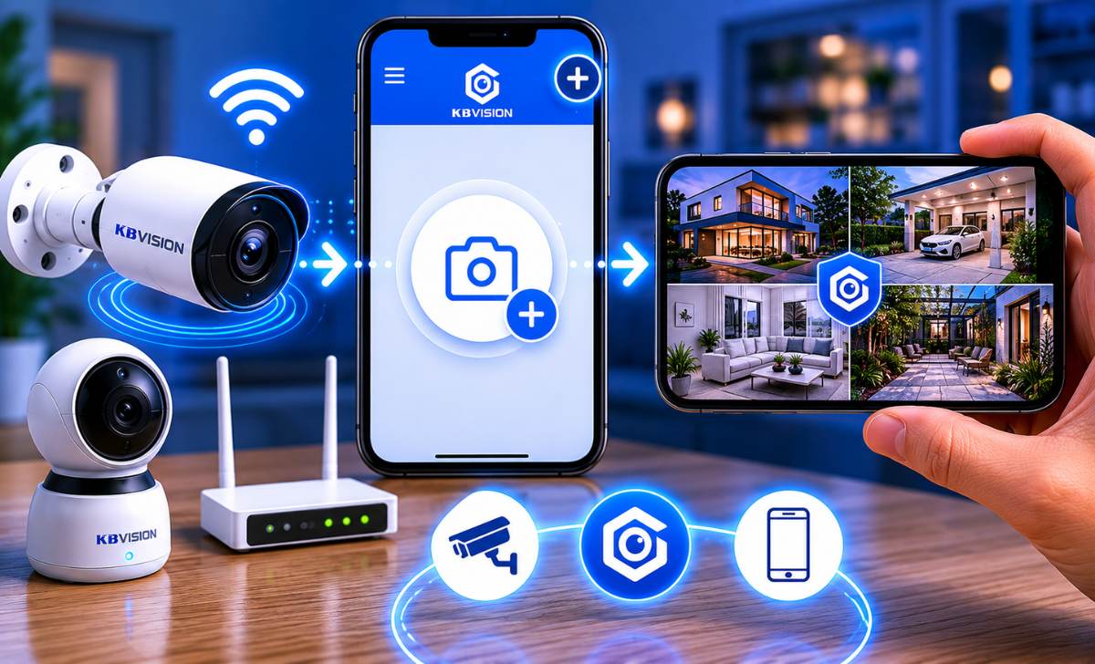 Cách Thêm Camera Vào KBVision