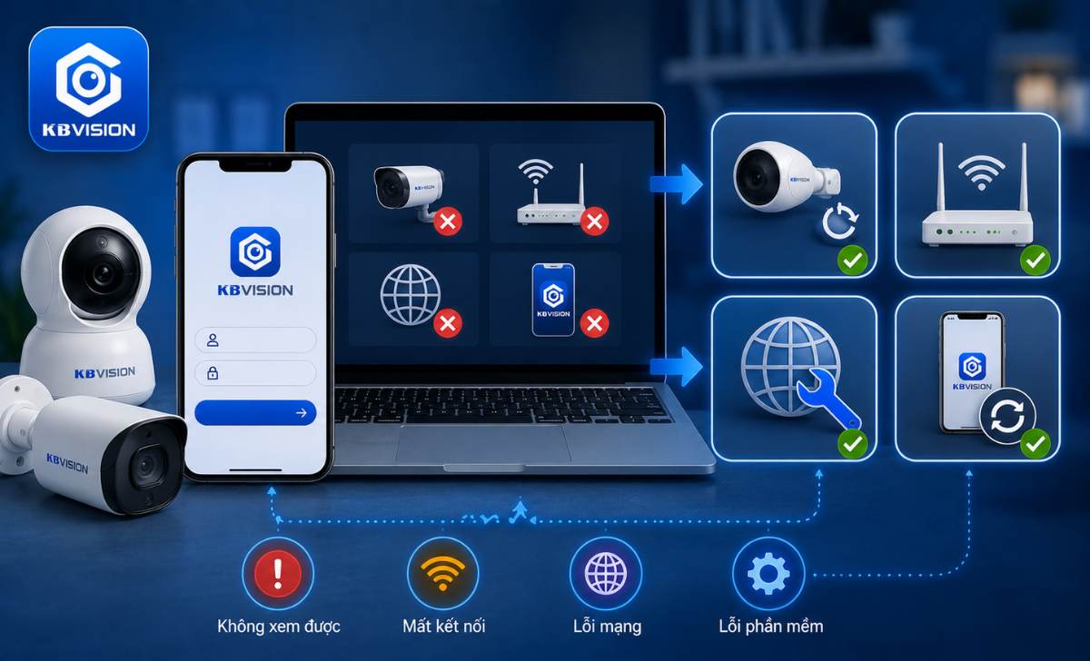 Cách Xử Lý Lỗi KBVision Thường Gặp