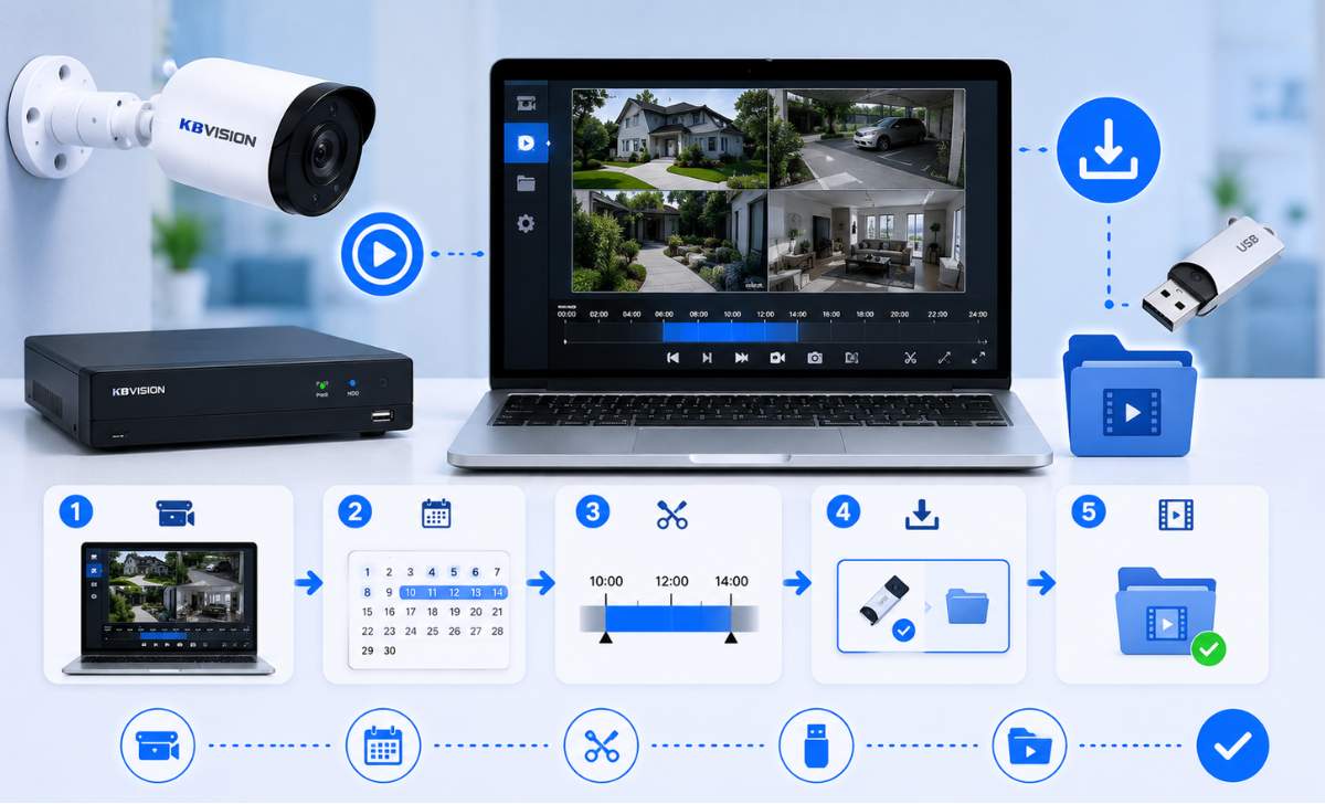 Hướng Dẫn Cách Lưu Video Camera Đúng Cách