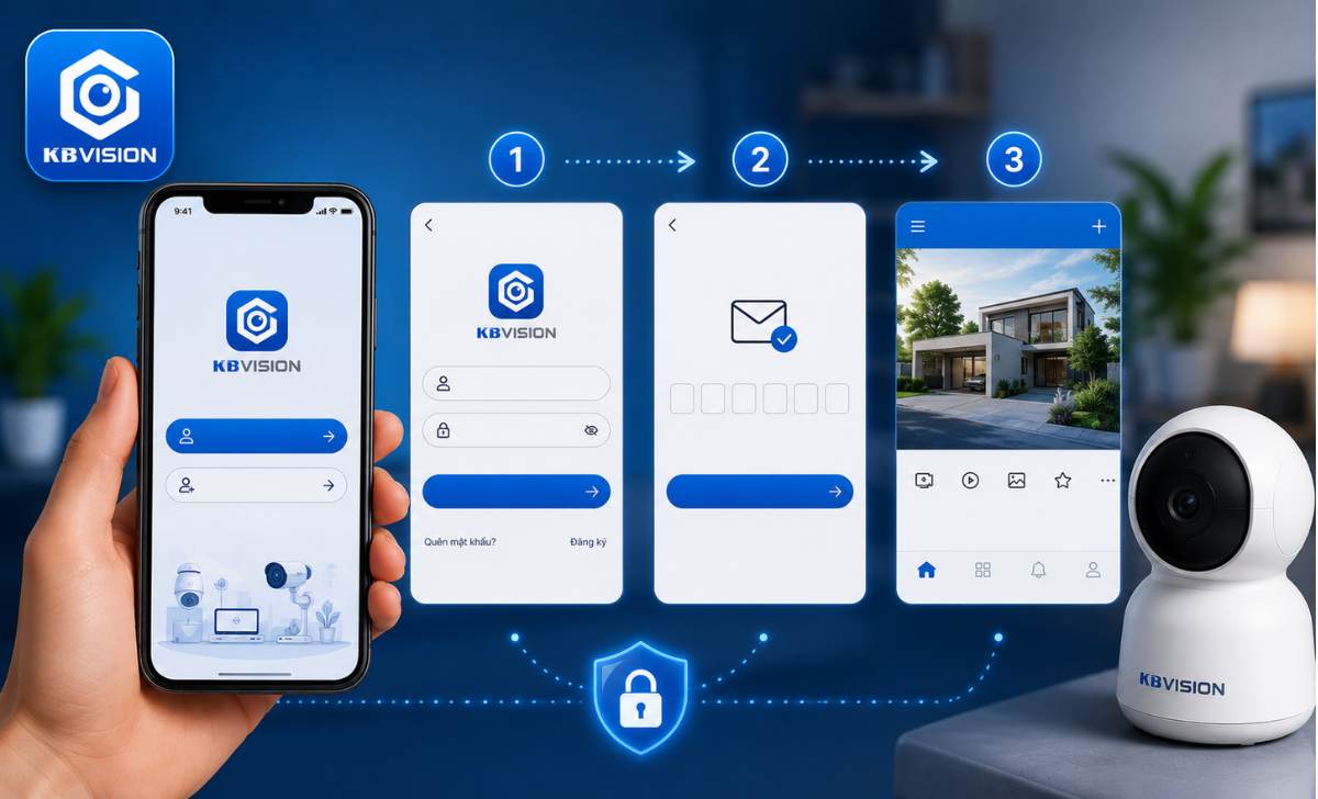 Hướng Dẫn Đăng Nhập App KBVision
