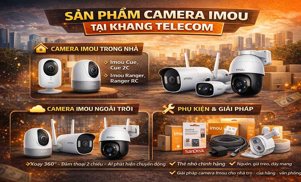Danh mục sản phẩm Camera Imou