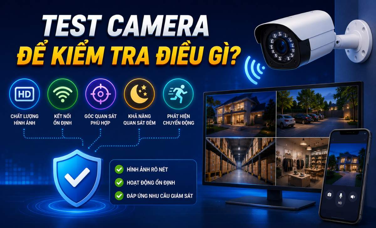 Test Camera Để Kiểm Tra Điều Gì?