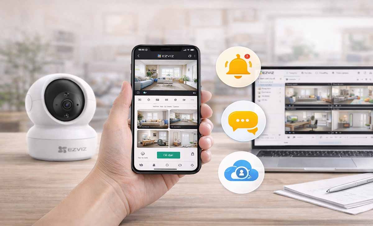 Ứng dụng EZVIZ là gì?