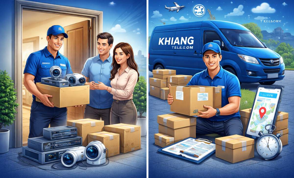 Hình thức giao nhận hàng tại Khang Telecom