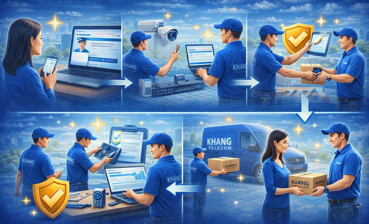 Quy trình bảo hành tại Khang Telecom ra sao?