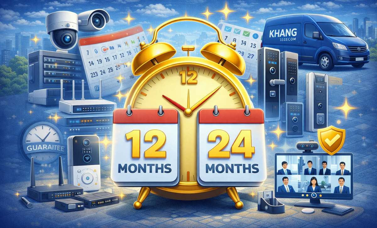 Thời gian bảo hành sản phẩm tại Khang Telecom