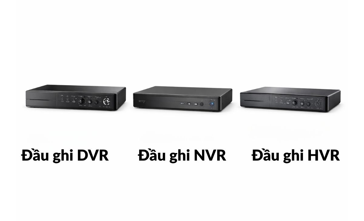 Đầu Ghi Camera Được Phân Loại Như Thế Nào?