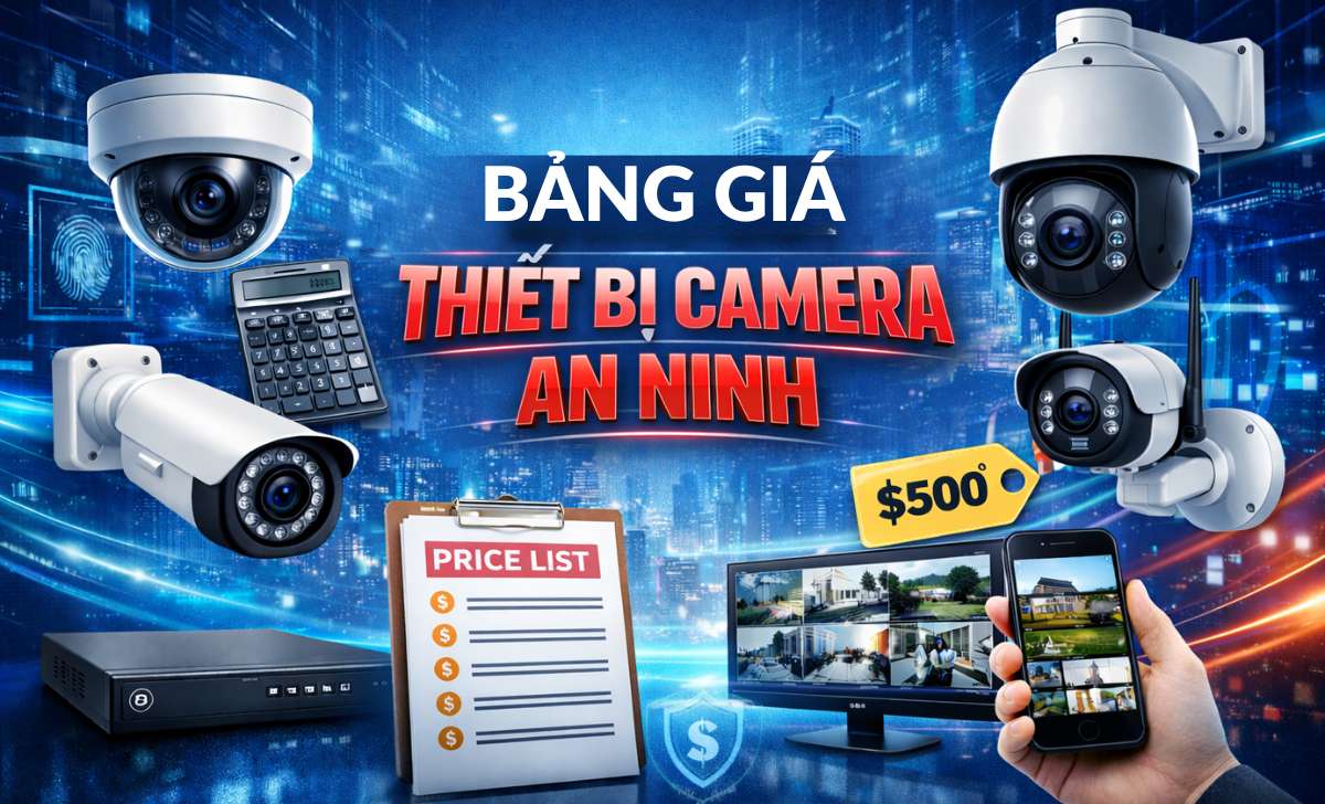 Giá Thiết Bị Camera An Ninh Tại Khang Telecom Bao Nhiêu?