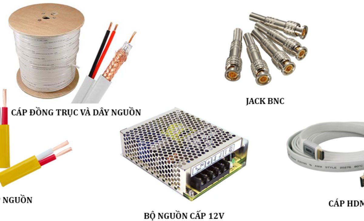 Phụ Kiện Camera An Ninh Gồm Những Gì?
