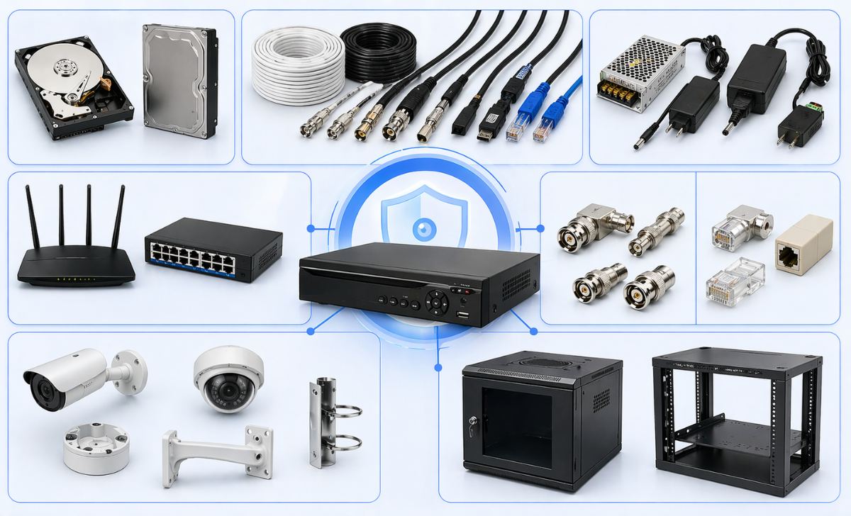 Vai trò của phụ kiện đầu ghi hình
