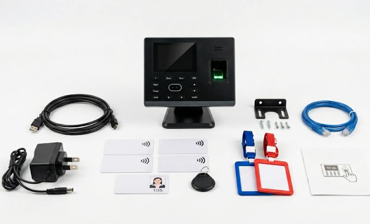 Cách chọn phụ kiện máy chấm công đúng nhu cầu