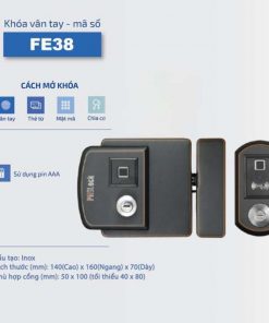 Cách lắp đặt và sử dụng PHGLock FE38 có khó không?