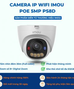 Camera IMOU IPC-PS8D-5V0 có những tính năng nào nổi bật?