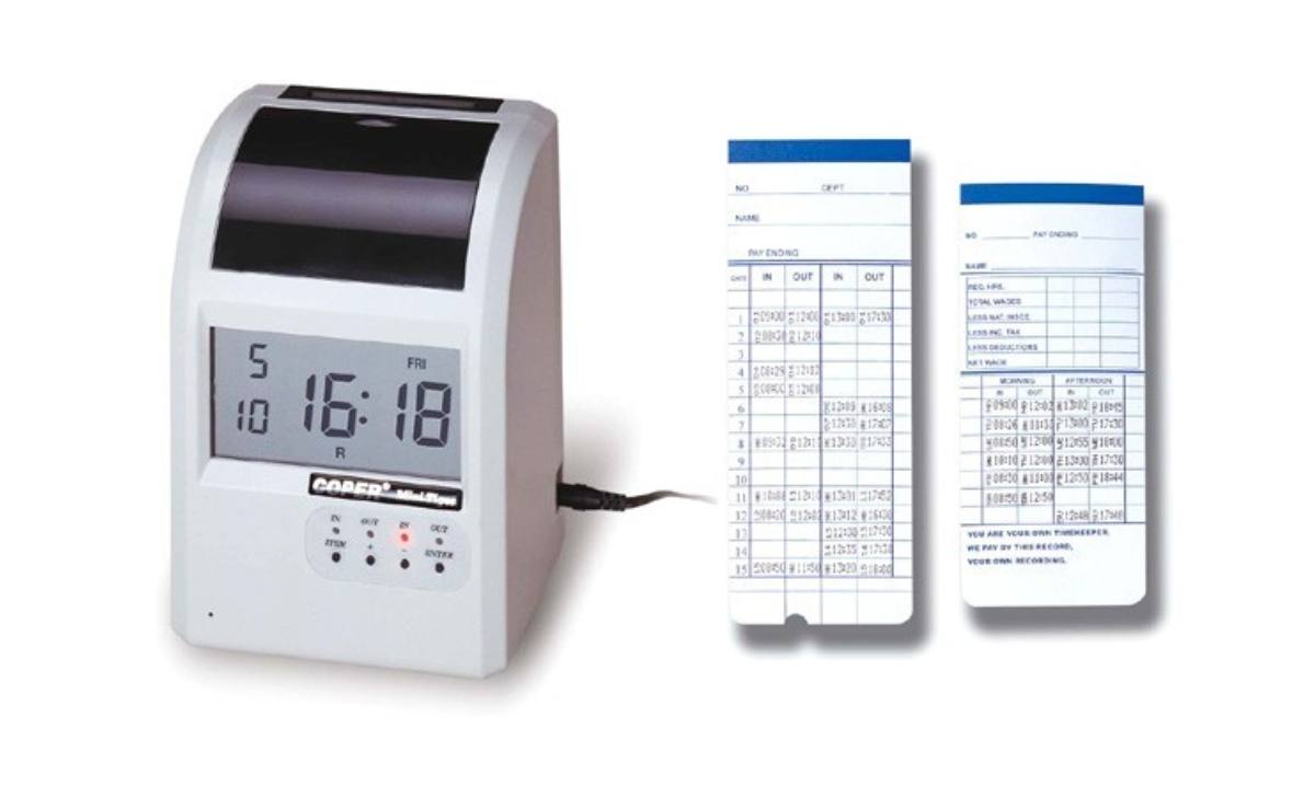Máy chấm công thẻ giấy là gì?