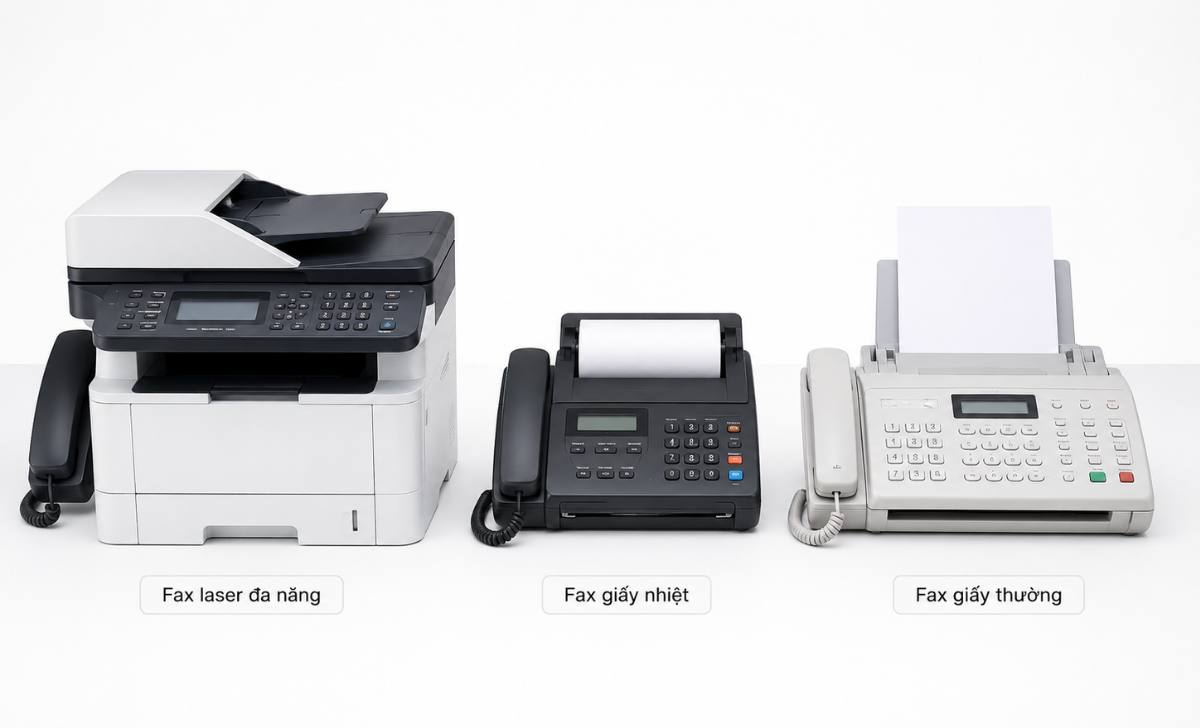 Phân loại máy Fax phổ biến hiện nay