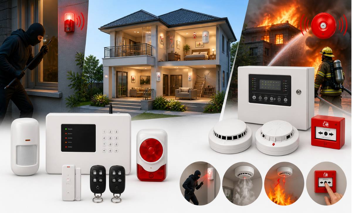 Thiết bị báo động – báo cháy là gì?
