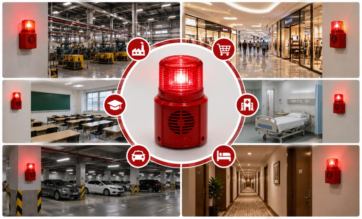 Ứng dụng thực tế của đèn báo cháy