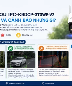 IMOU IPC-K9DCP-3T0WE-V2: Giám Sát Toàn Cảnh, AI, Xem Qua App