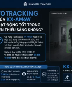 Camera trong nhà KBVISION KX-AM6W: 2 Ống Kính, Auto Tracking, WiFi 6