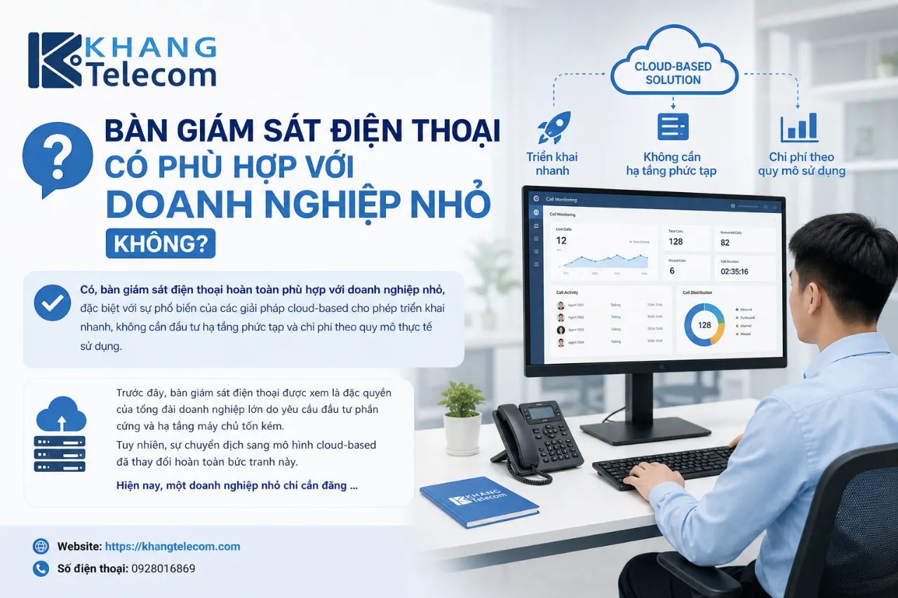 Bàn Giám Sát Điện Thoại Có Phù Hợp Với Doanh Nghiệp Nhỏ Không?