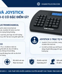Bàn Điều Khiển Dahua NKB1000-E: PTZ, RS485, Network