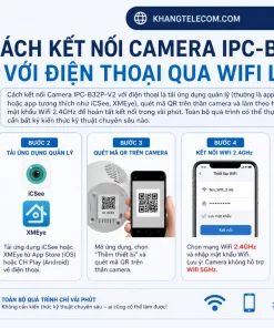 Camera Wifi Dùng Pin IPC-B32P-V2: 3MP, PIR, Đàm Thoại