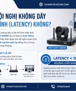 Camera Hội Nghị MST EX10-1080W: Full HD, Không Dây, Zoom 10x