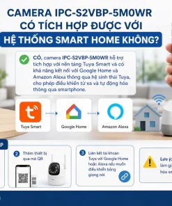 Camera Trong Nhà IPC-S2VBP-5M0WR: 5MP, Màn 2.4 Inch, Pin 2000mAh