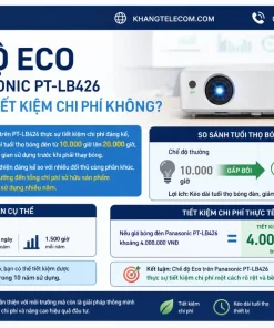 Máy Chiếu Panasonic PT-LB426: 4100 Lumens, XGA, LCD