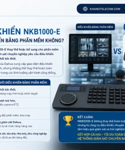 Bàn Điều Khiển Dahua NKB1000-E: PTZ, RS485, Network