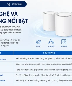 Mesh WiFi 7 TP-Link Deco BE25 1-Pack: BE5000, 2.5G, MLO, Roaming