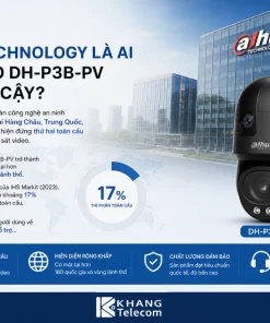Camera Wifi Dahua DH-P3B-PV: 3MP, Quay 360°, Wi-Fi 6