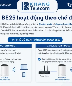 Mesh WiFi 7 TP-Link Deco BE25 1-Pack: BE5000, 2.5G, MLO, Roaming