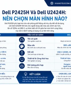 Màn Hình Máy Tính Dell P2425H: 23.8 Inch, IPS, 100Hz