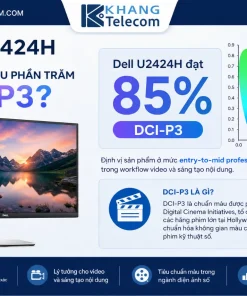 Màn Hình Dell U2424H: UltraSharp, 120Hz, sRGB, DCI-P3