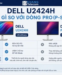 Màn Hình Dell U2424H: UltraSharp, 120Hz, sRGB, DCI-P3