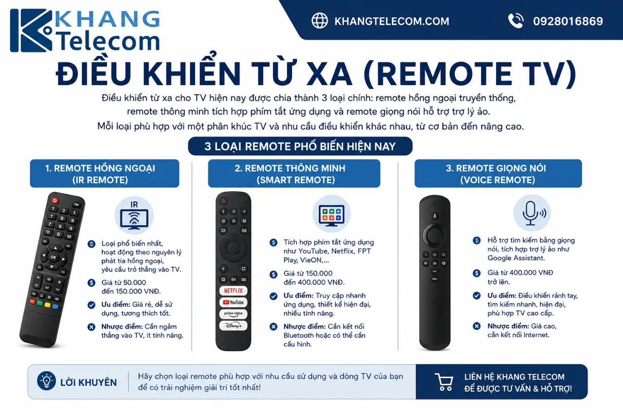 Điều khiển từ xa (Remote TV)