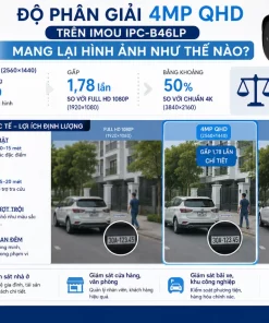 IMOU IPC-B46LP: 4MP QHD, Dùng Pin, Wi-Fi 5GHz