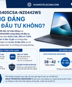 ASUS P5405CSA-NZ0442WS: ExpertBook P5, Core Ultra 7, RAM 32GB