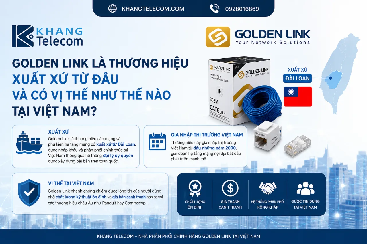 Golden Link Là Thương Hiệu Xuất Xứ Từ Đâu Và Có Vị Thế Như Thế Nào Tại Việt Nam?