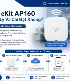 Bộ Phát Wifi 6 HUAWEI eKit AP160: 1.775Gbps, Gắn Tường, 8mm
