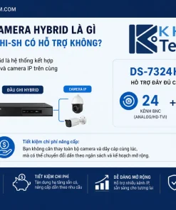 Đầu Ghi Hình 24 Kênh Hikvision DS-7324HGHI-SH: HD-TVI, IP, 6TB