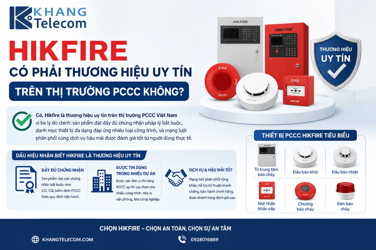 Hikfire Có Phải Thương Hiệu Uy Tín Trên Thị Trường PCCC Không?