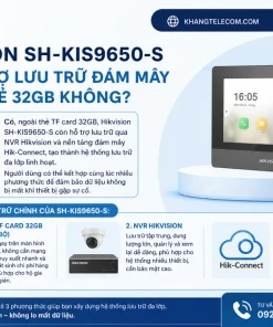 Bộ Kit Chuông Hình IP Hikvision SH-KIS9650-S: Giá, PoE, 32GB