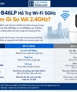 IMOU IPC-B46LP: 4MP QHD, Dùng Pin, Wi-Fi 5GHz