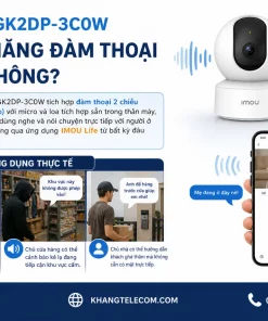 IMOU IPC-GK2DP-3C0W: Quay Quét 360°, Theo Dõi AI, Xem Từ Xa