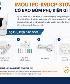 IMOU IPC-K9DCP-3T0WE: Giá Bán, Camera 2 Ống Kính, AI Thông Minh